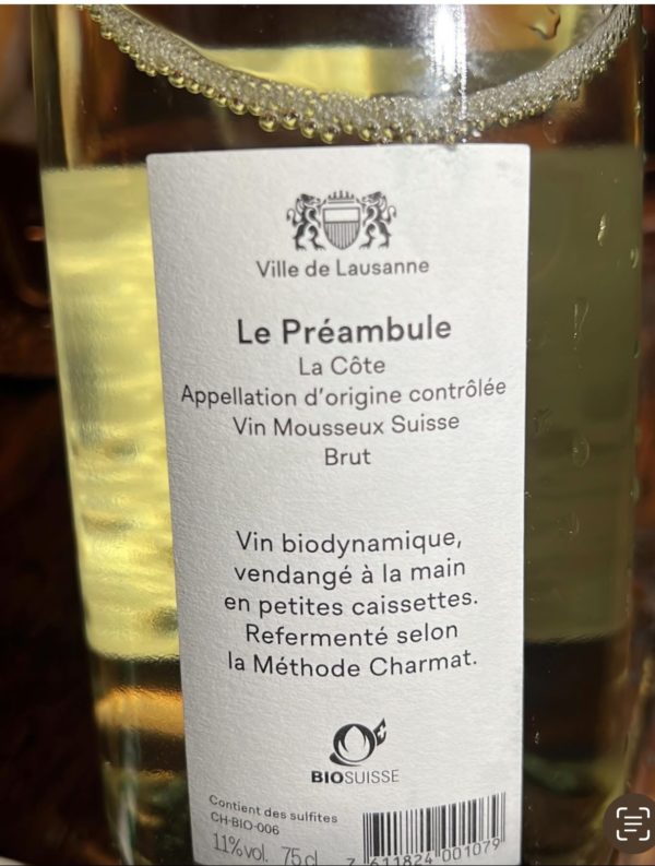 Chasselas , le préambule N/M Abbaye de Mont